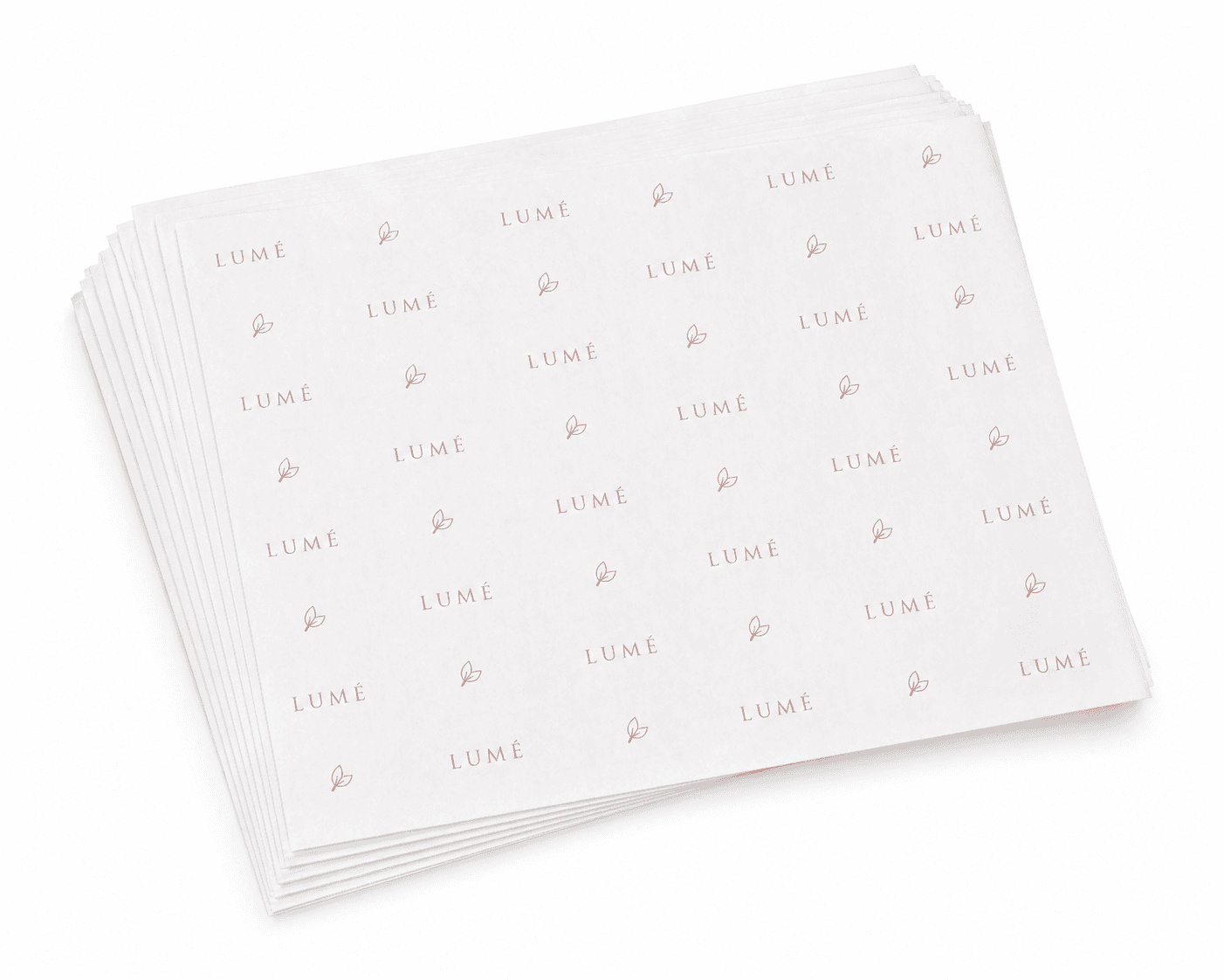 Custom Tissue Paper flat