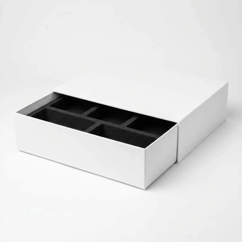 Oversized Drawer box: Display boxes, multi-unit retail sets, clothing, large electronics